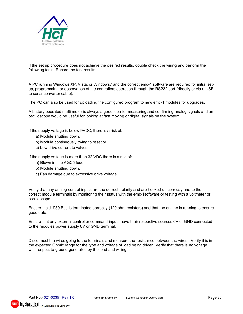 High Country Tek emc-1V User Manual | Page 30 / 34