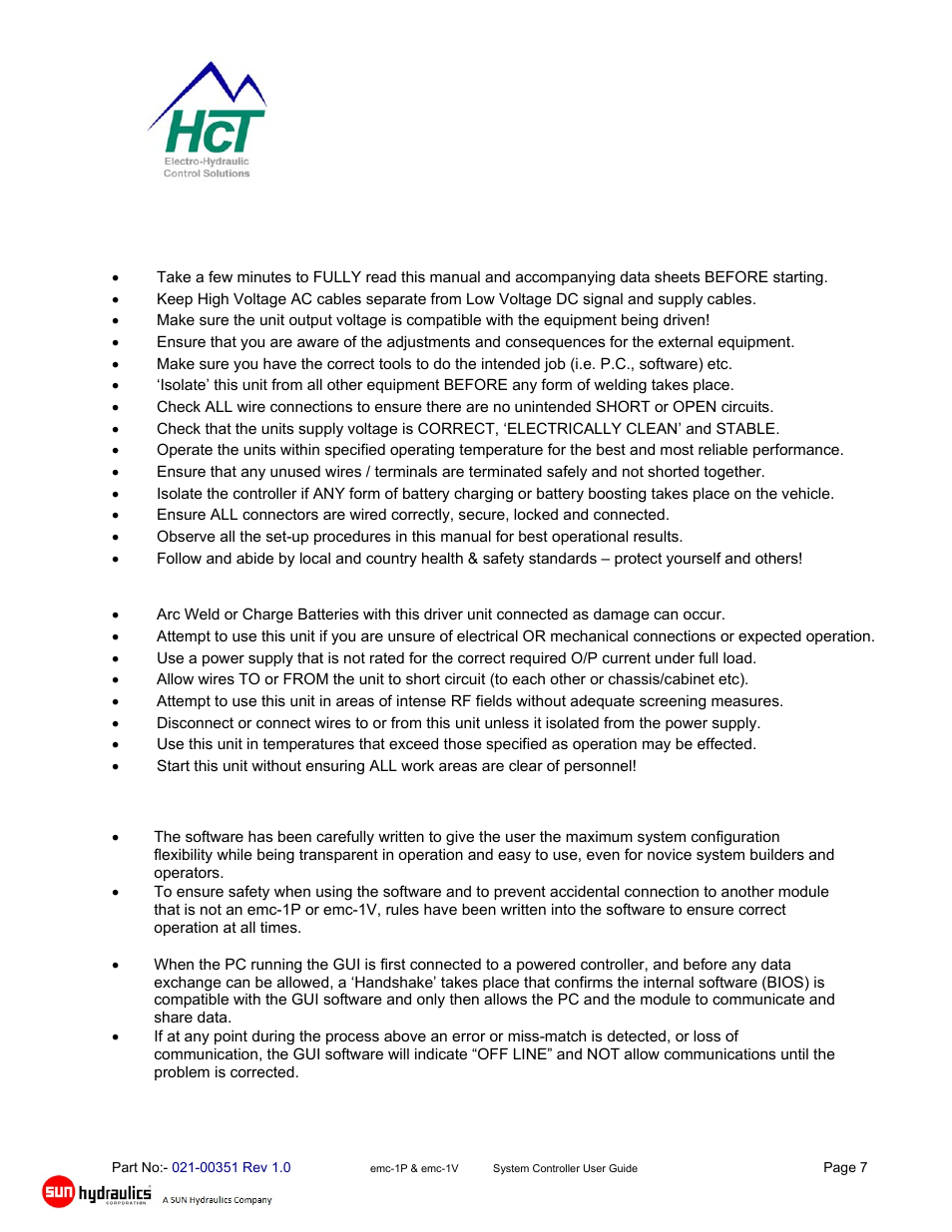 High Country Tek emc-1V User Manual | Page 7 / 34