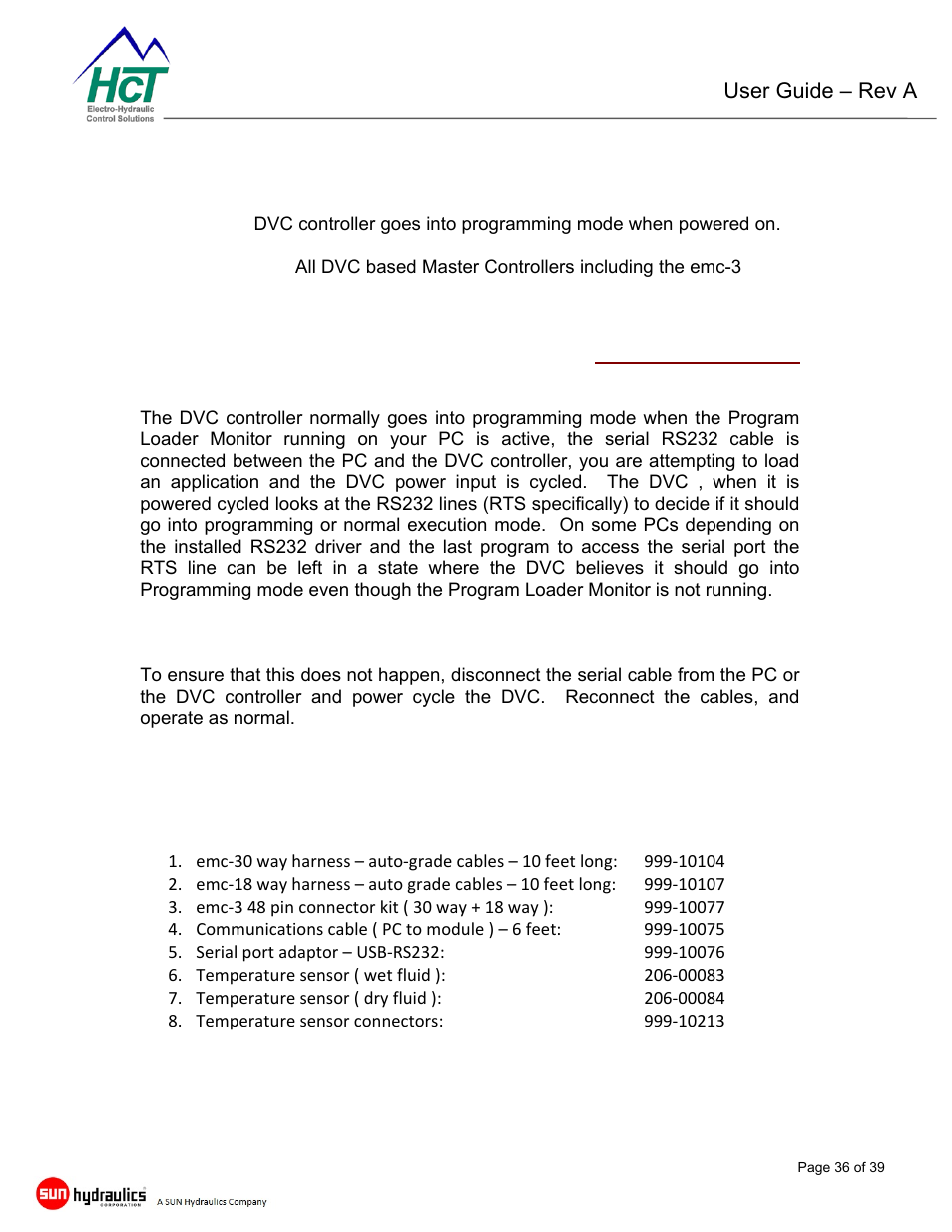 Emc-3 controller module, Frequently asked questions, Emc-3 accessories | High Country Tek emc-3 User Manual | Page 36 / 39