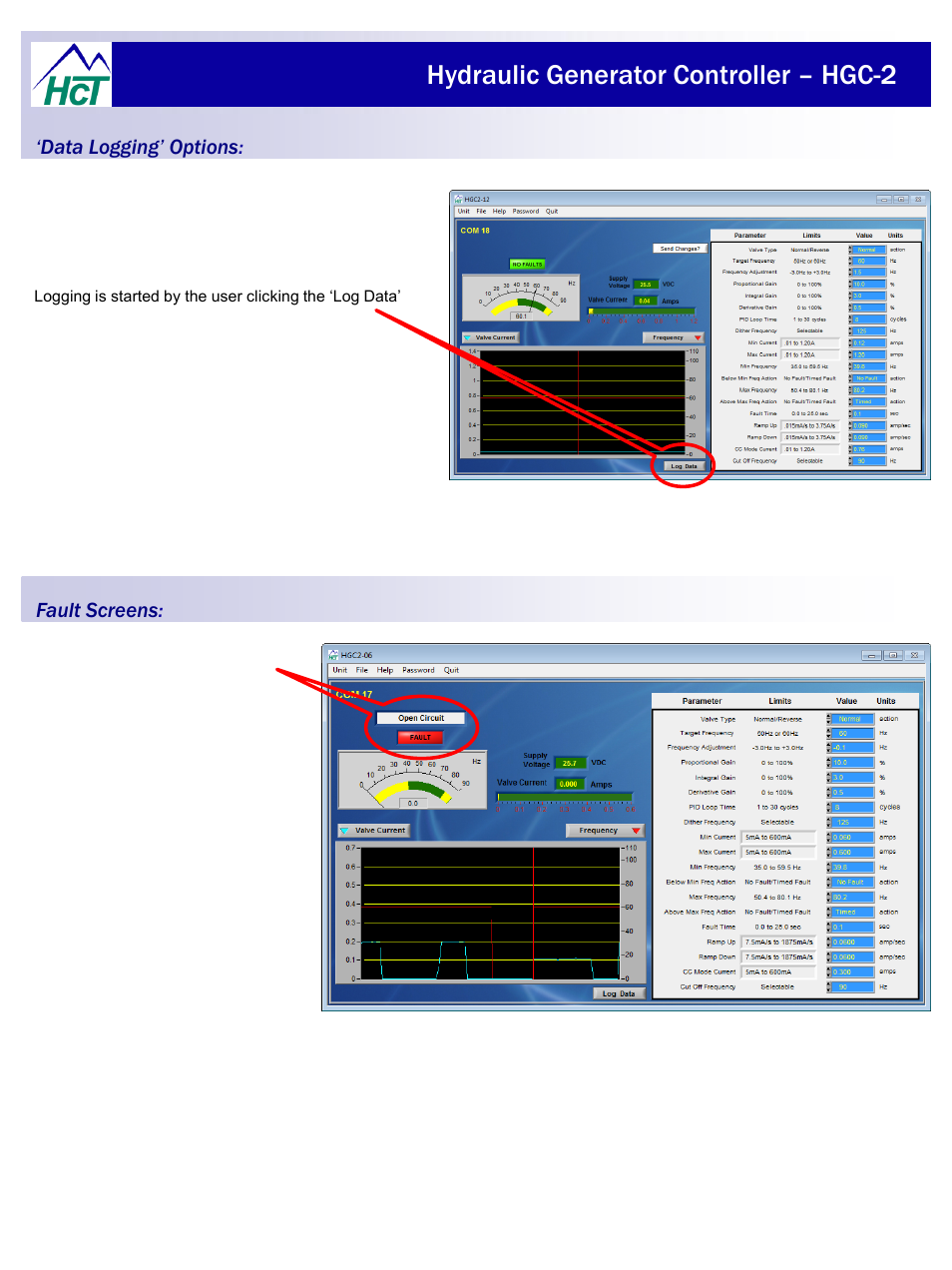Hydraulic generator controller – hgc-2 | High Country Tek HGC-2, Closed Loop Controller User Manual | Page 12 / 24
