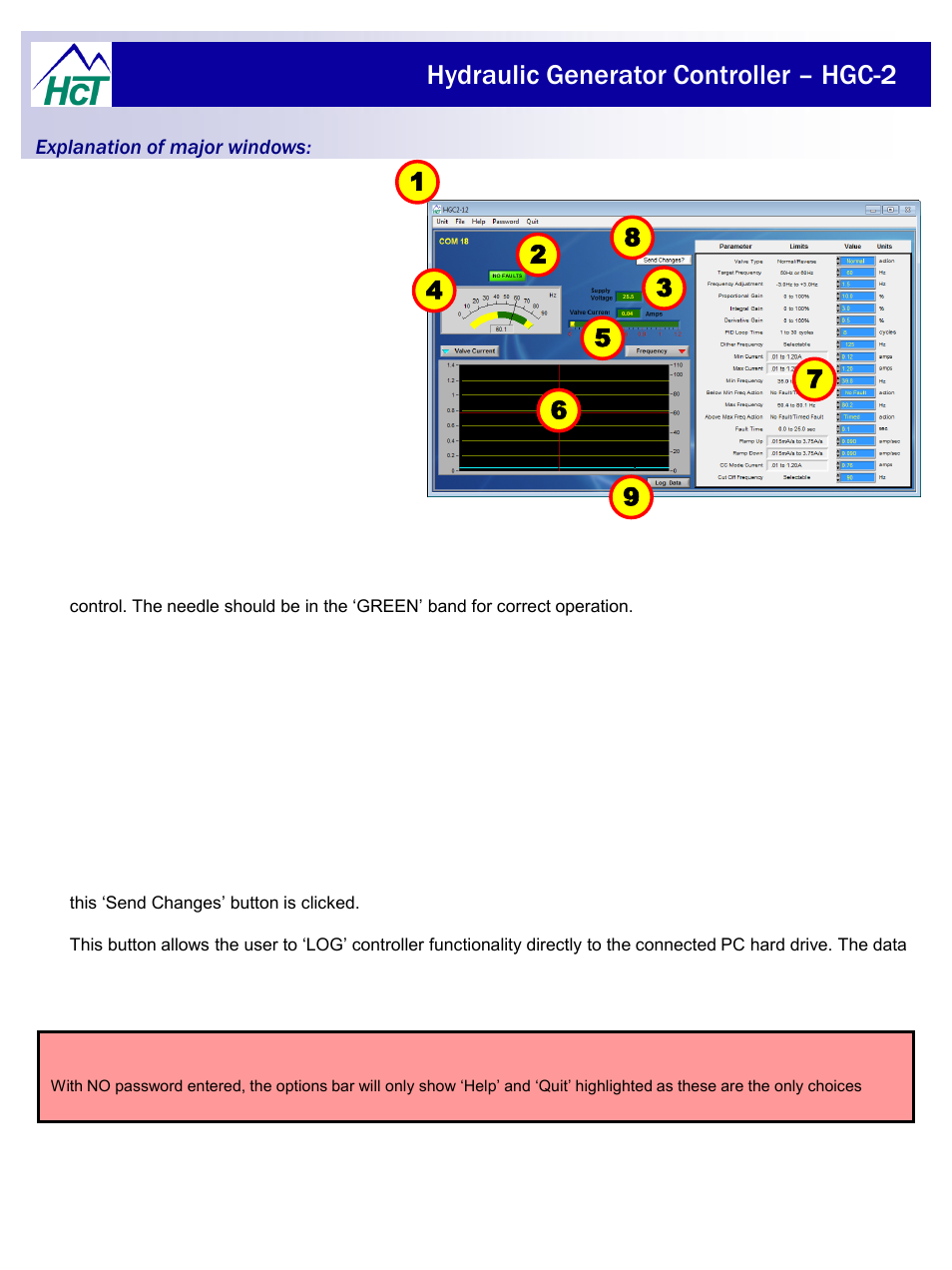 Hydraulic generator controller – hgc-2 | High Country Tek HGC-2, Closed Loop Controller User Manual | Page 8 / 24