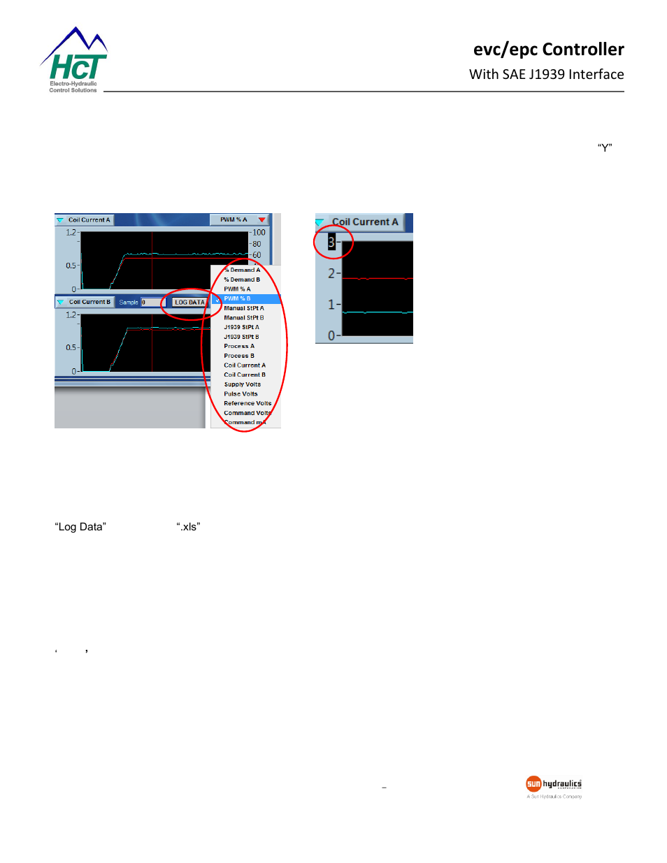Data logging, Evc/epc controller, With sae j1939 interface | High Country Tek epc, Electronic Pump Controller - A Multi-Function SAE J1939 Compatible Module User Manual | Page 14 / 45