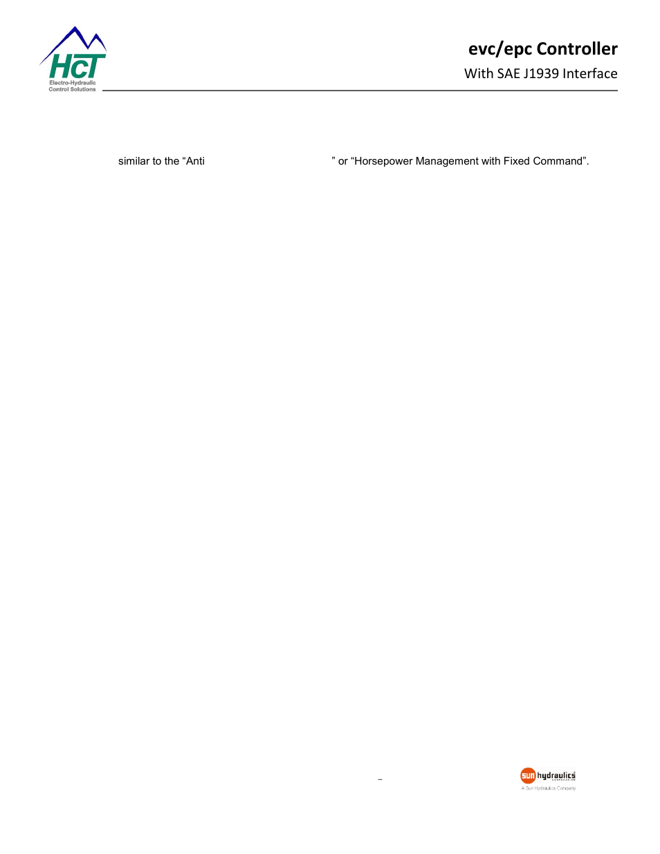 Evc/epc controller, With sae j1939 interface | High Country Tek epc, Electronic Pump Controller - A Multi-Function SAE J1939 Compatible Module User Manual | Page 34 / 45