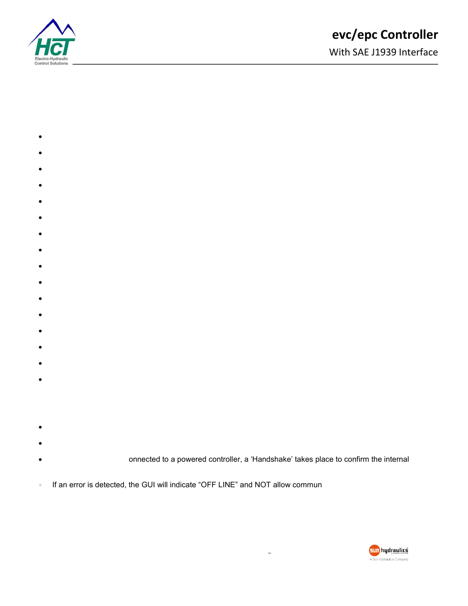 Product application guidelines, Evc/epc controller, With sae j1939 interface | High Country Tek epc, Electronic Pump Controller - A Multi-Function SAE J1939 Compatible Module User Manual | Page 4 / 45