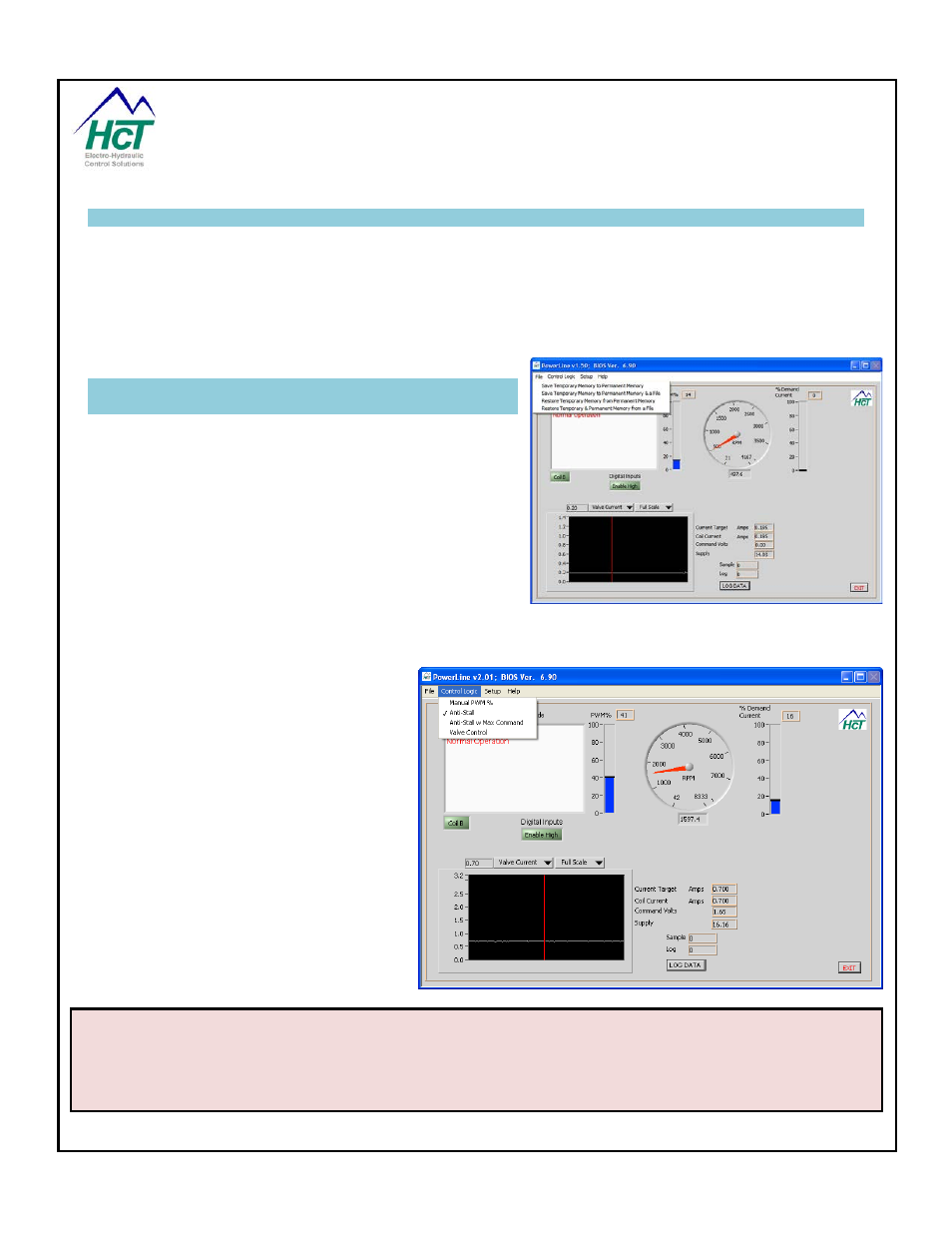 Control logic | High Country Tek PLD, Powerline / universal single / dual coil PWM Valve Driver User Manual | Page 18 / 45