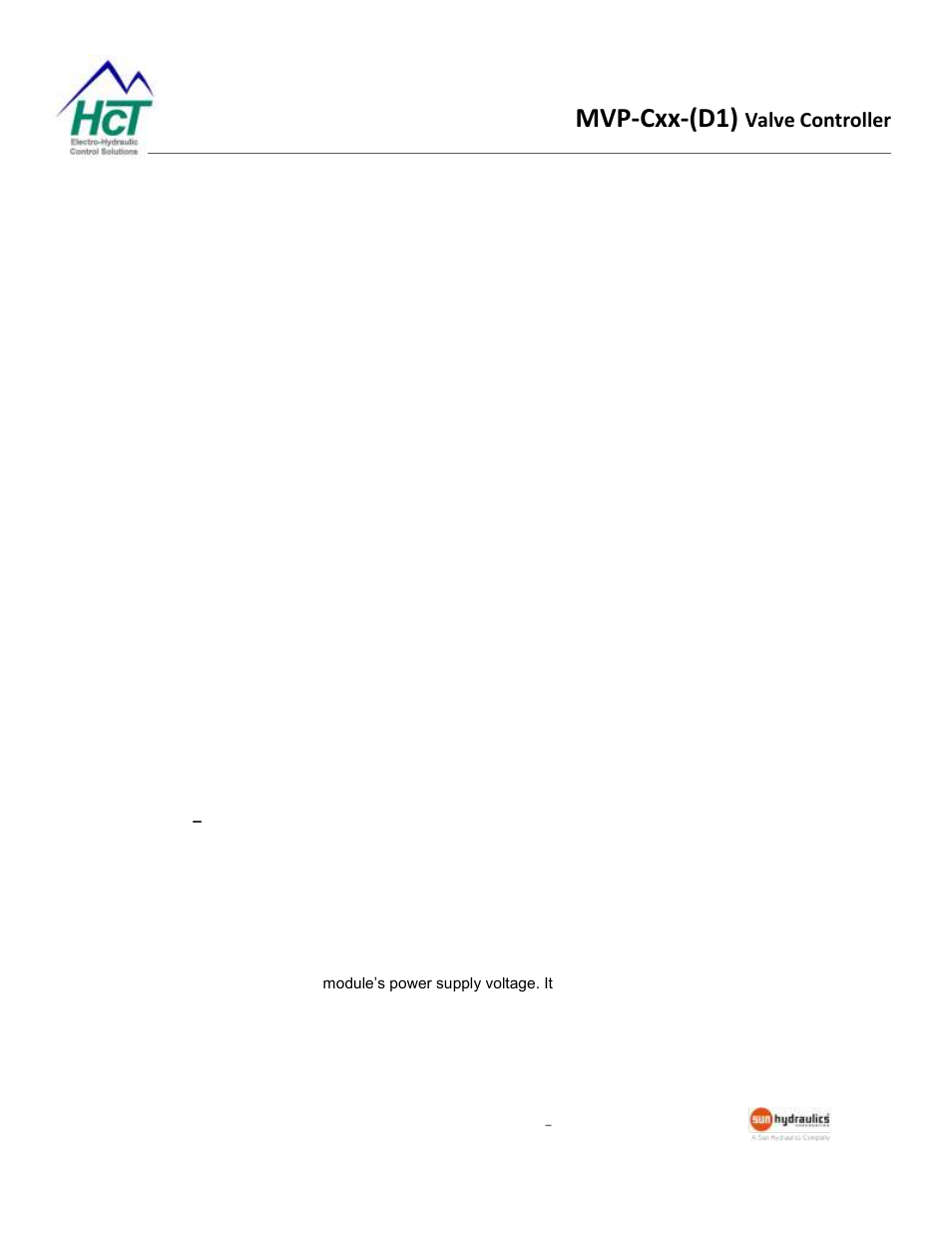 Mvp-cxx-(d1), Valve controller | High Country Tek MVP-C Series User Manual | Page 11 / 22