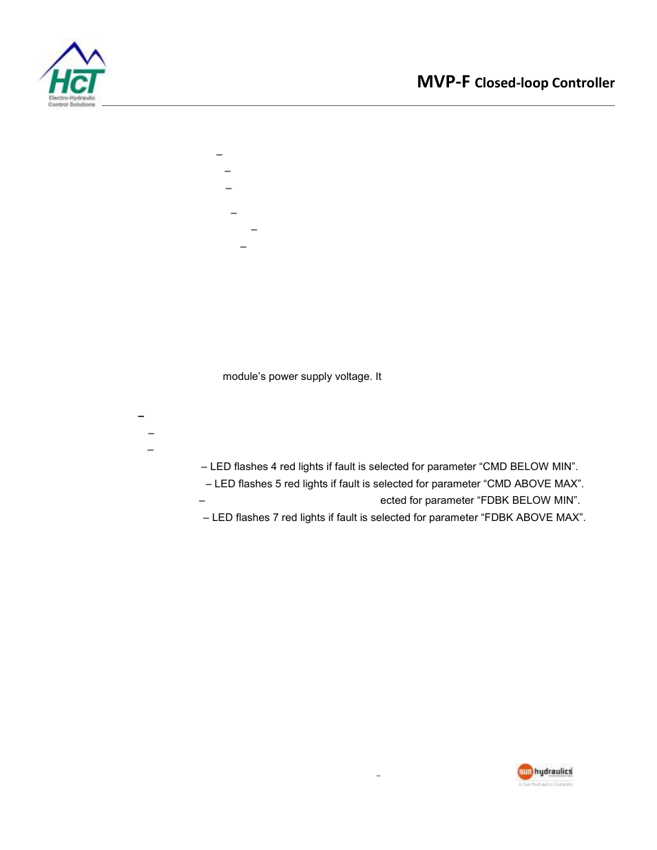 Mvp-f, Closed-loop controller | High Country Tek MVP-F Series User Manual | Page 12 / 17