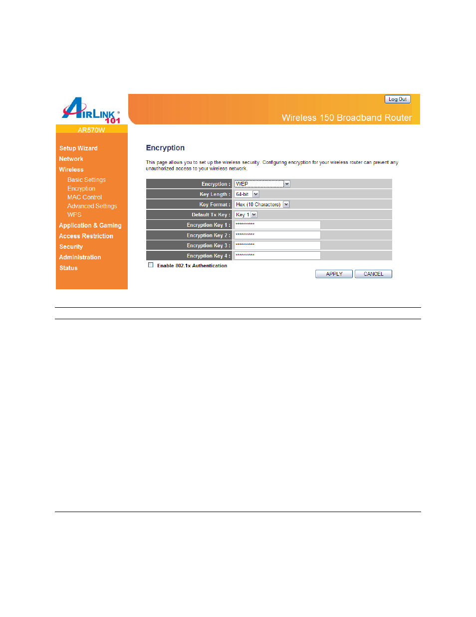 Airlink101 AR570W User Manual | Page 40 / 80