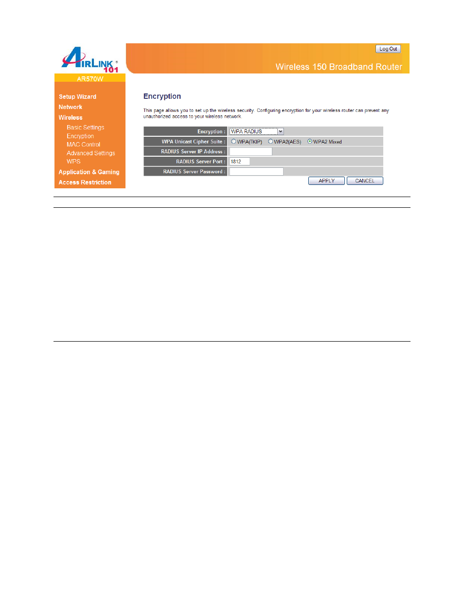 3 mac control | Airlink101 AR570W User Manual | Page 42 / 80