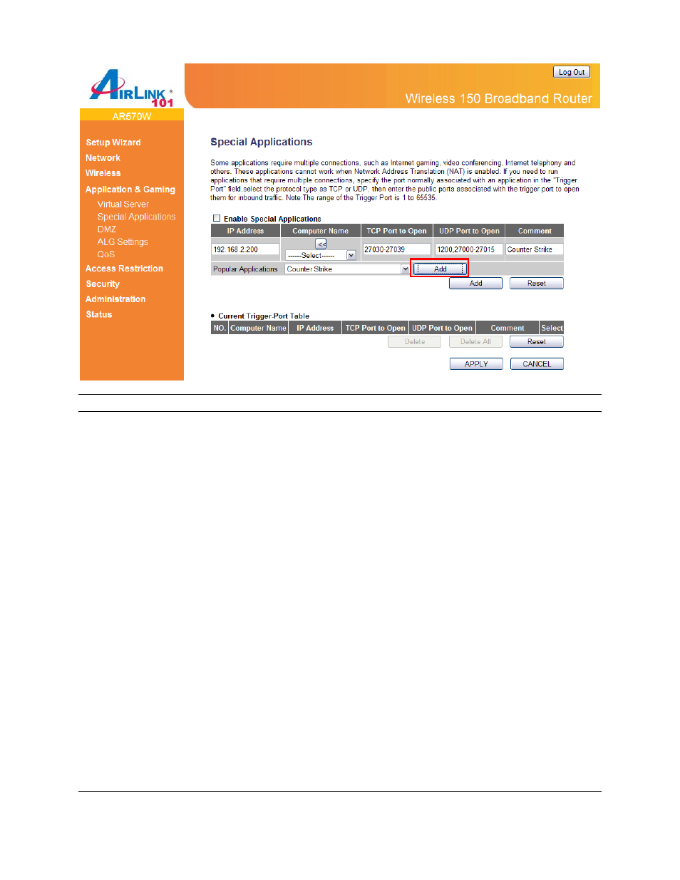 Airlink101 AR570W User Manual | Page 52 / 80