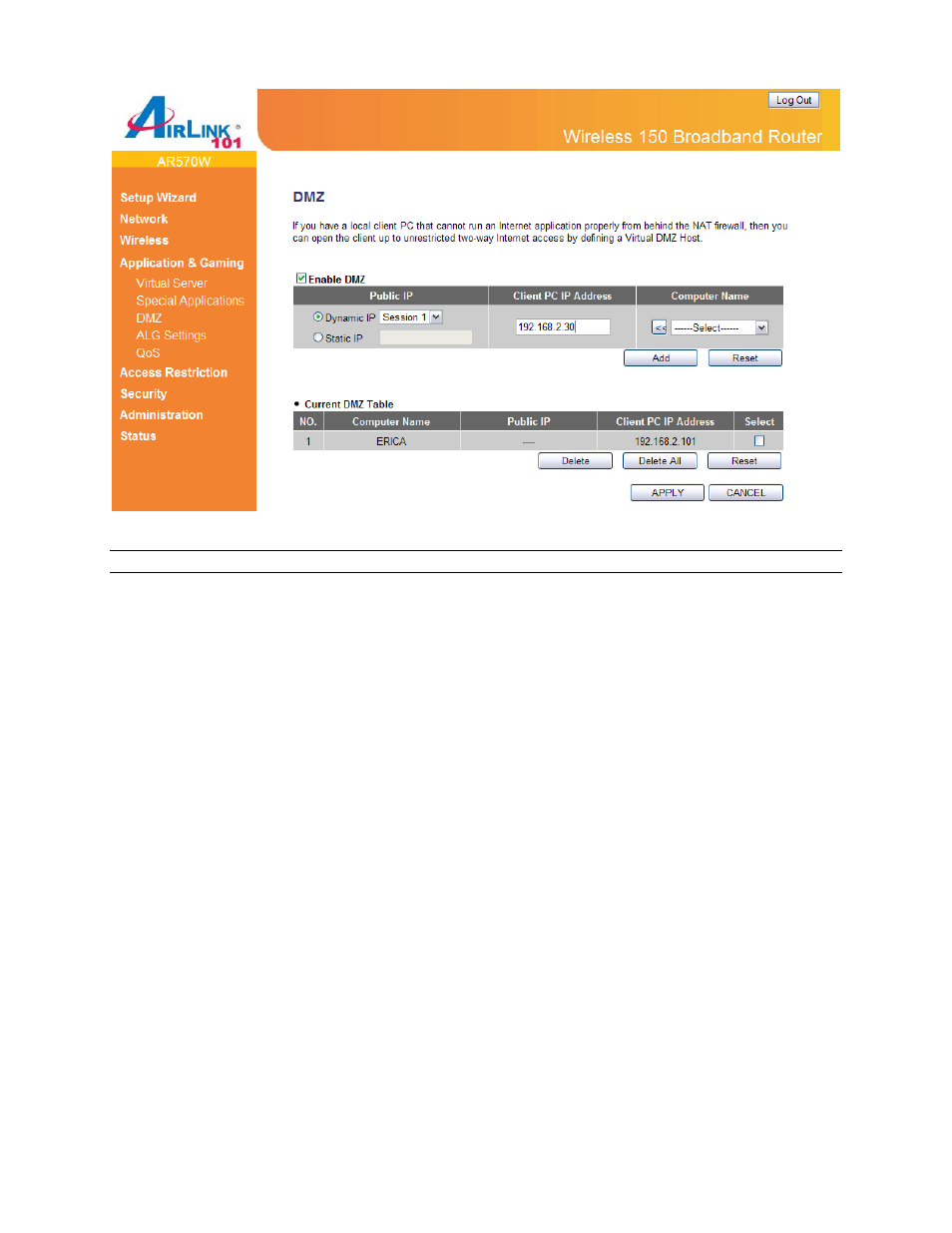 Airlink101 AR570W User Manual | Page 54 / 80