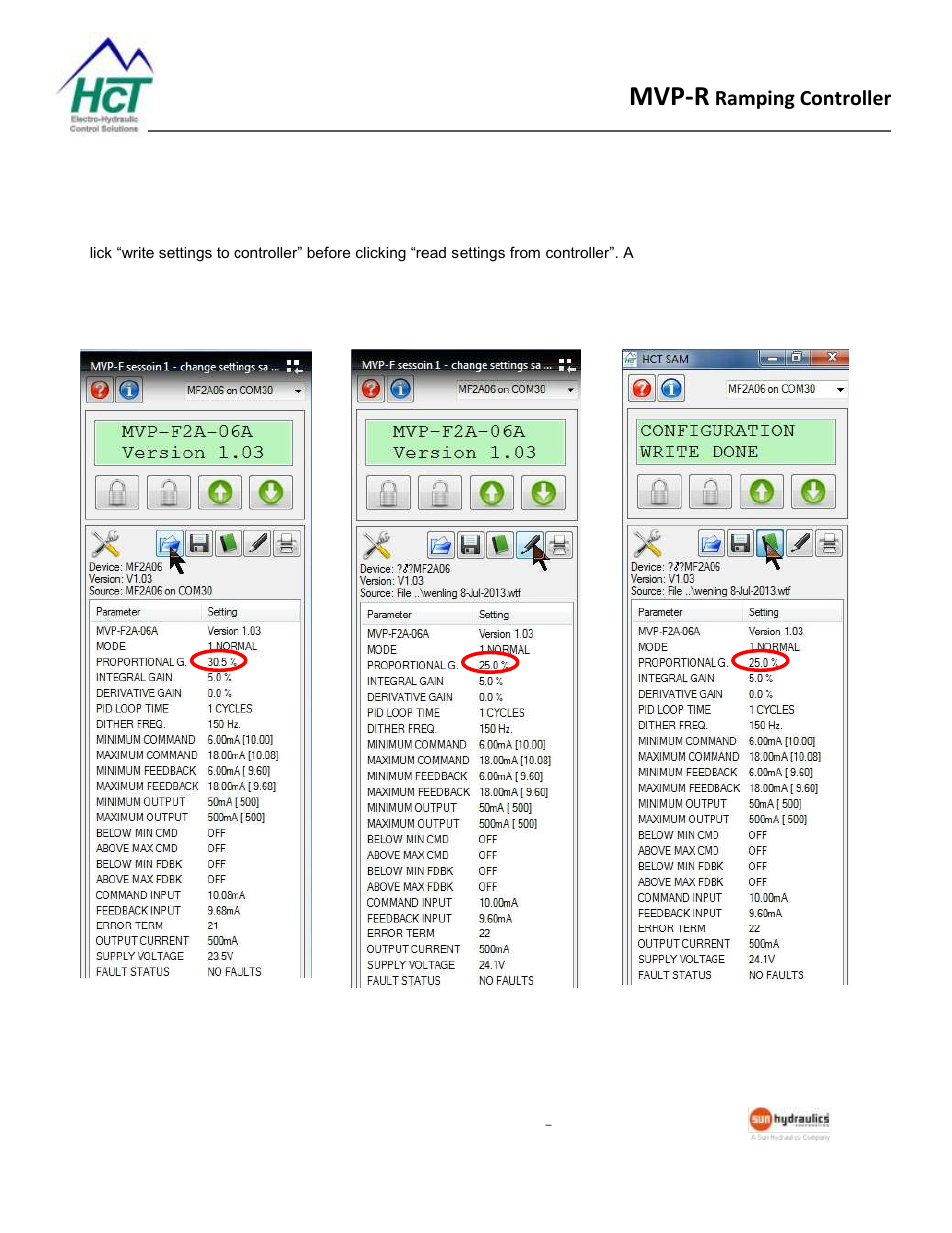 Mvp-r, Ramping controller | High Country Tek MVP-R Series User Manual | Page 9 / 15