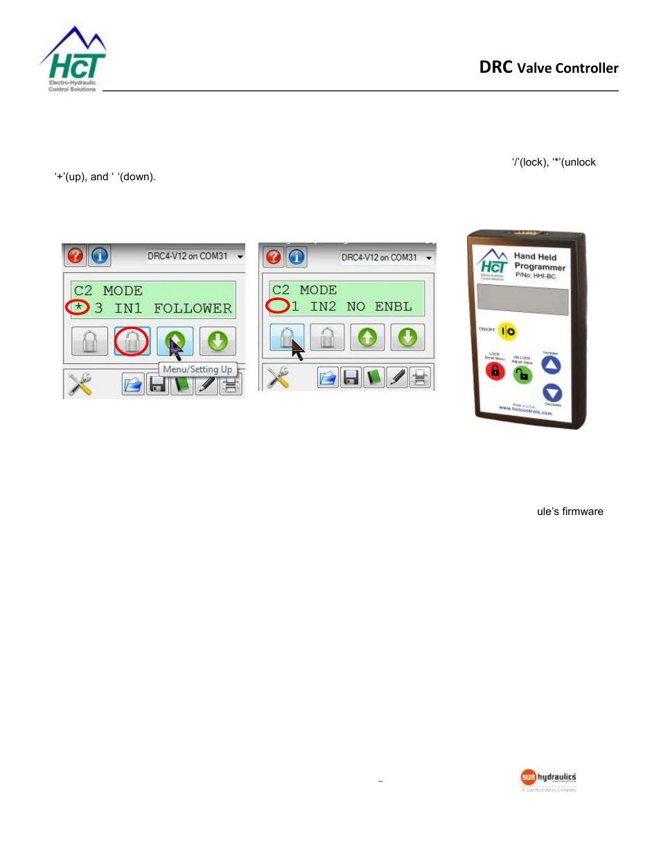 Configuration, Valve controller | High Country Tek DRC Series User Manual | Page 7 / 19