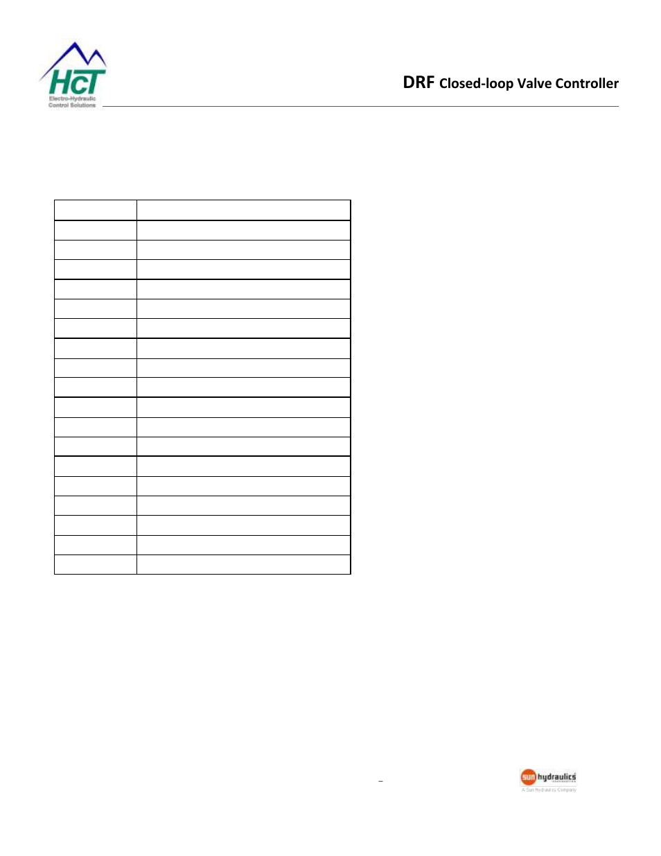 Wiring, Closed-loop valve controller | High Country Tek DRF Series User Manual | Page 18 / 23