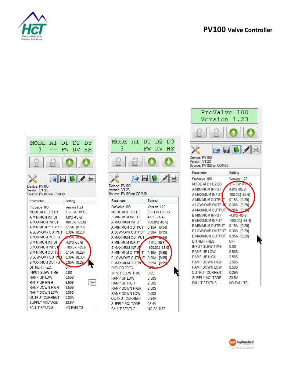 Pv100, Valve controller | High Country Tek ProValve 100 Series User Manual | Page 23 / 28