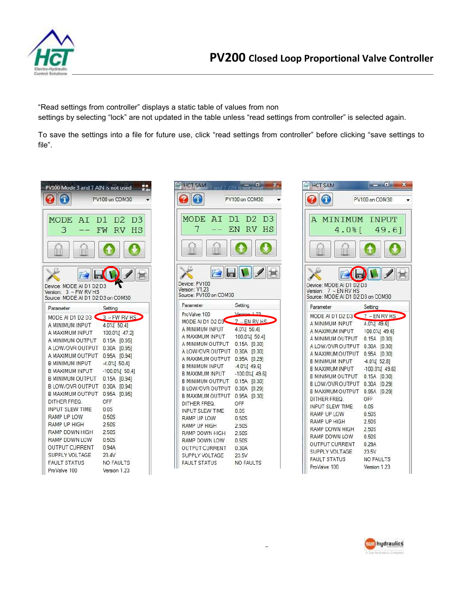Pv200, Closed loop proportional valve controller | High Country Tek ProValve 200 Series User Manual | Page 8 / 20