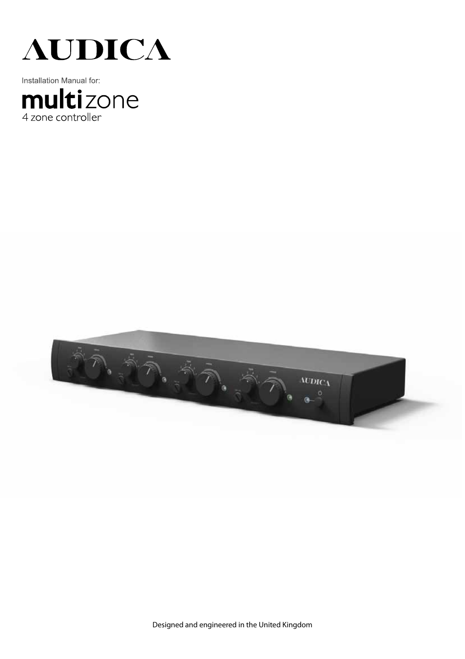 Audica MULTI zone User Manual | 16 pages