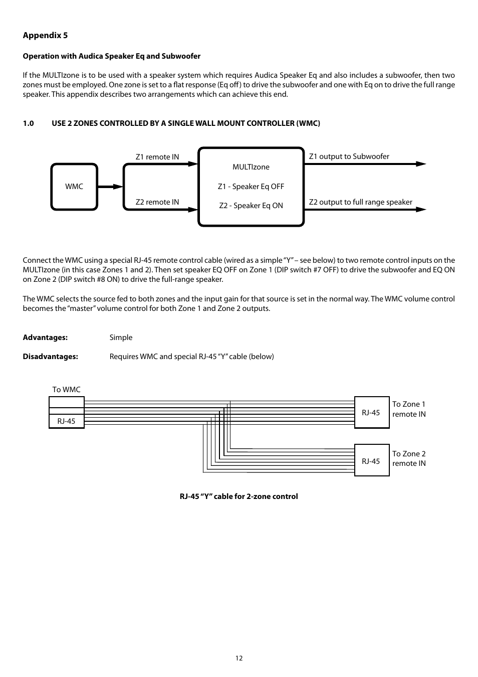 Audica MULTI zone User Manual | Page 12 / 16