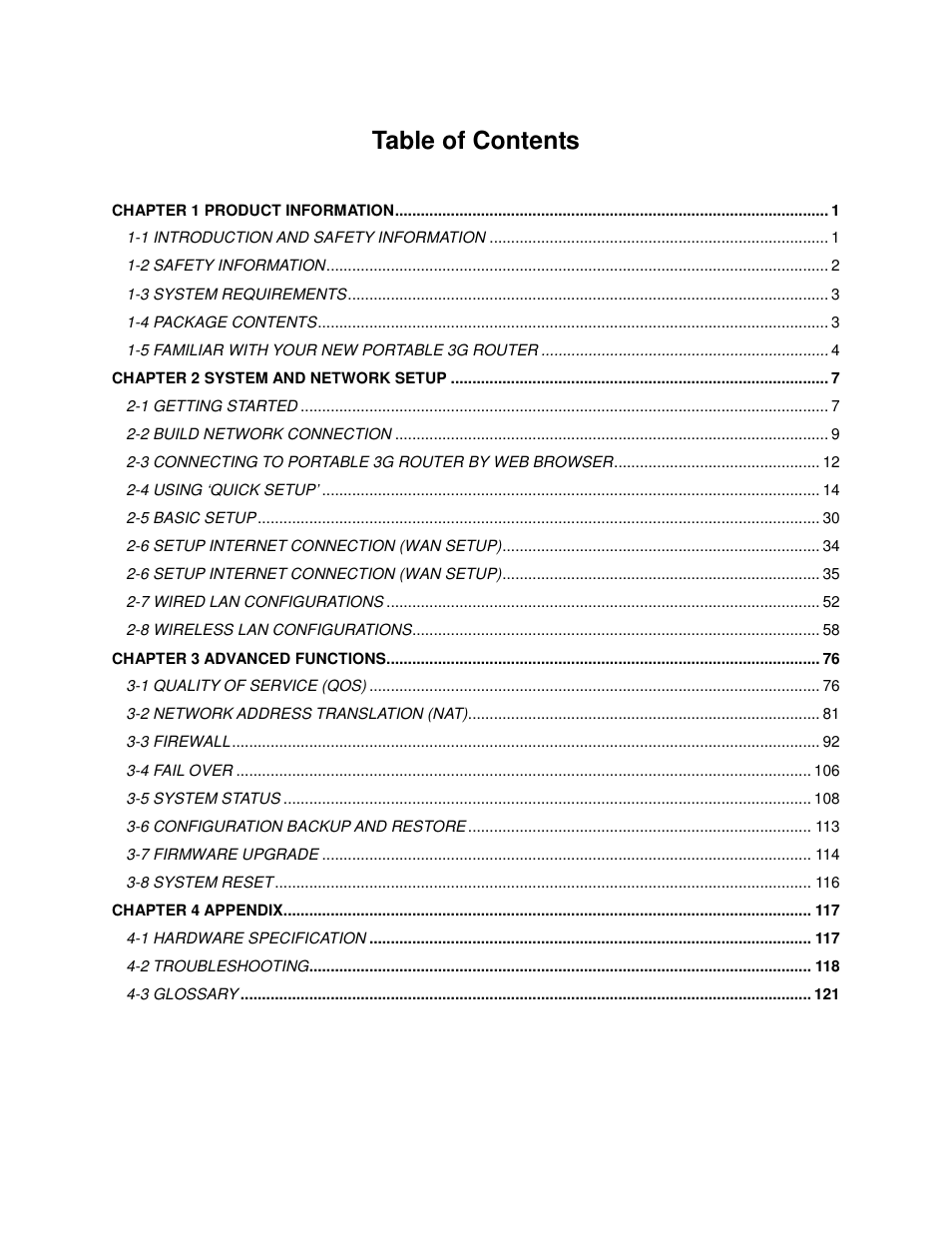 Airlink101 AR580W3G User Manual | Page 10 / 134