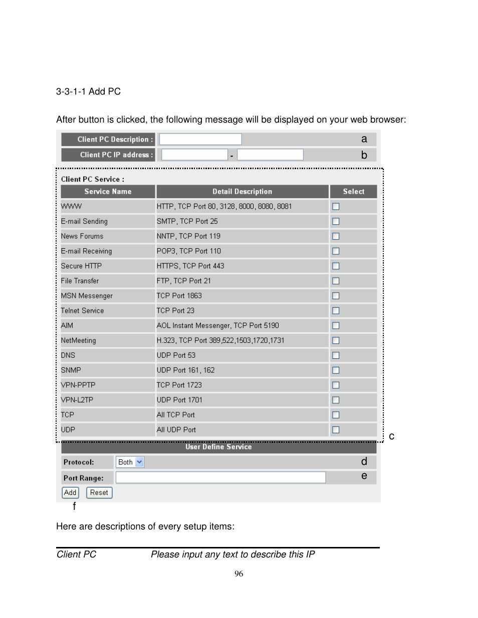 Airlink101 AR580W3G User Manual | Page 106 / 134