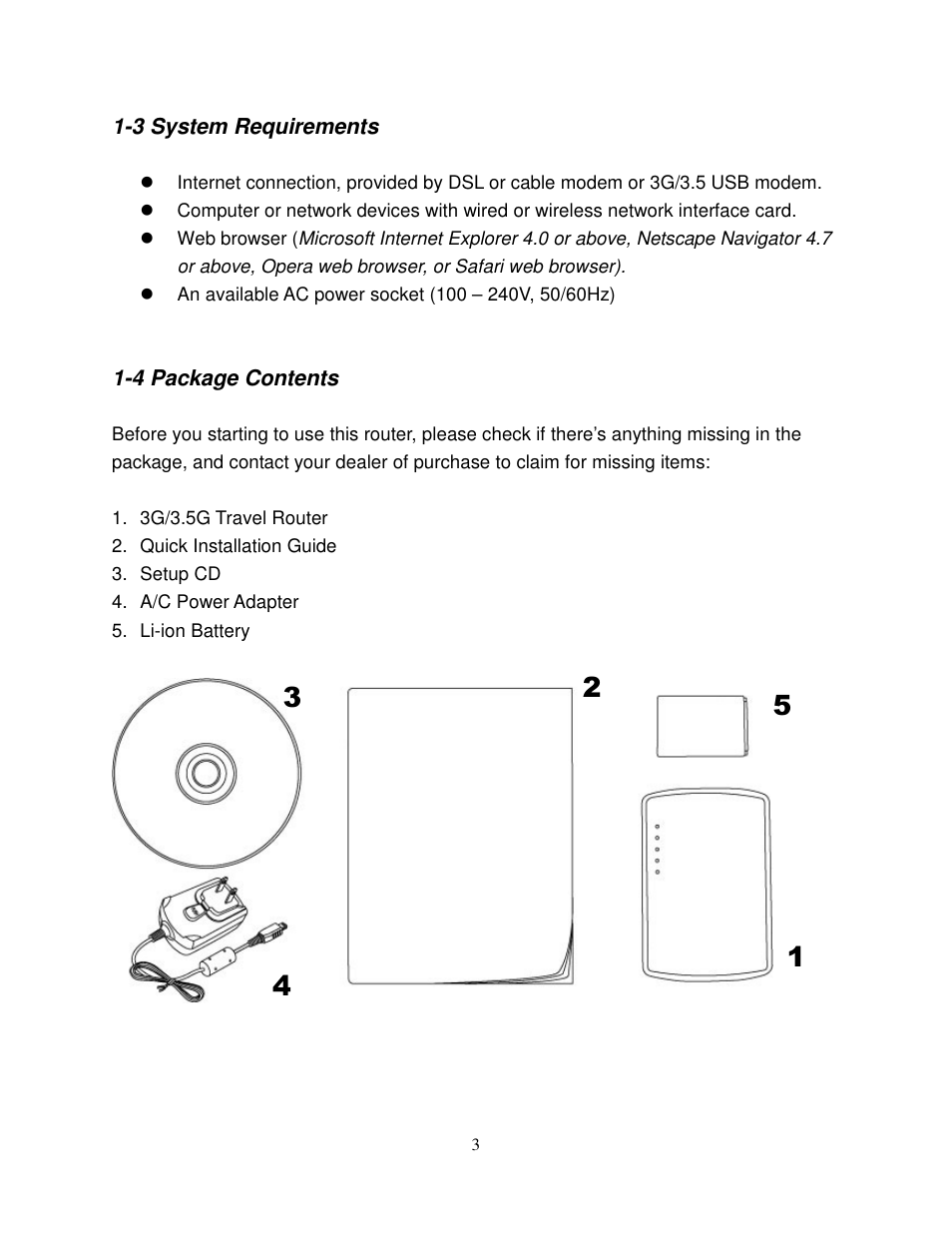 Airlink101 AR580W3G User Manual | Page 13 / 134