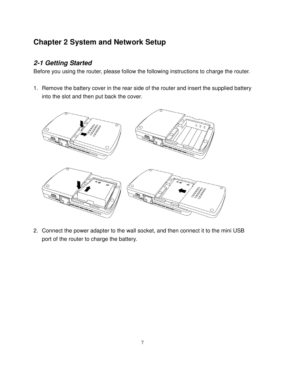 Chapter 2 system and network setup | Airlink101 AR580W3G User Manual | Page 17 / 134