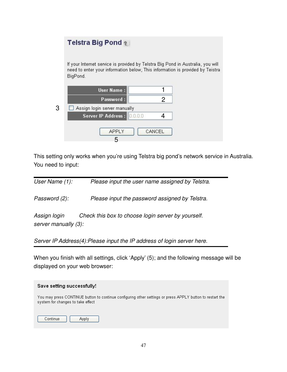 Airlink101 AR580W3G User Manual | Page 57 / 134