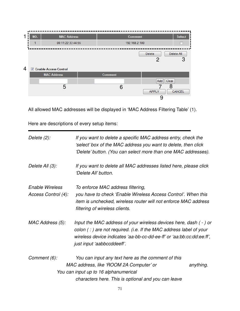 Airlink101 AR580W3G User Manual | Page 81 / 134