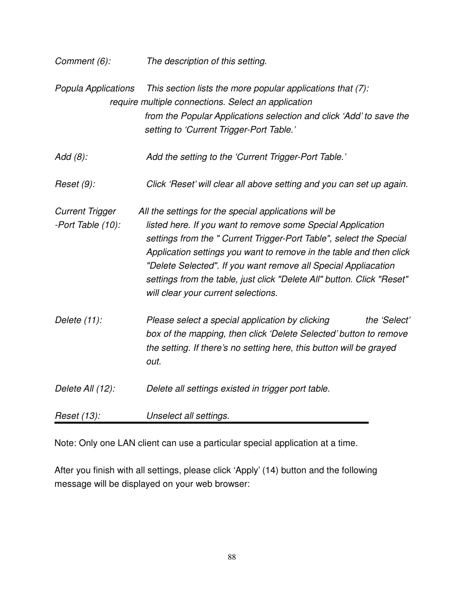 Airlink101 AR580W3G User Manual | Page 98 / 134