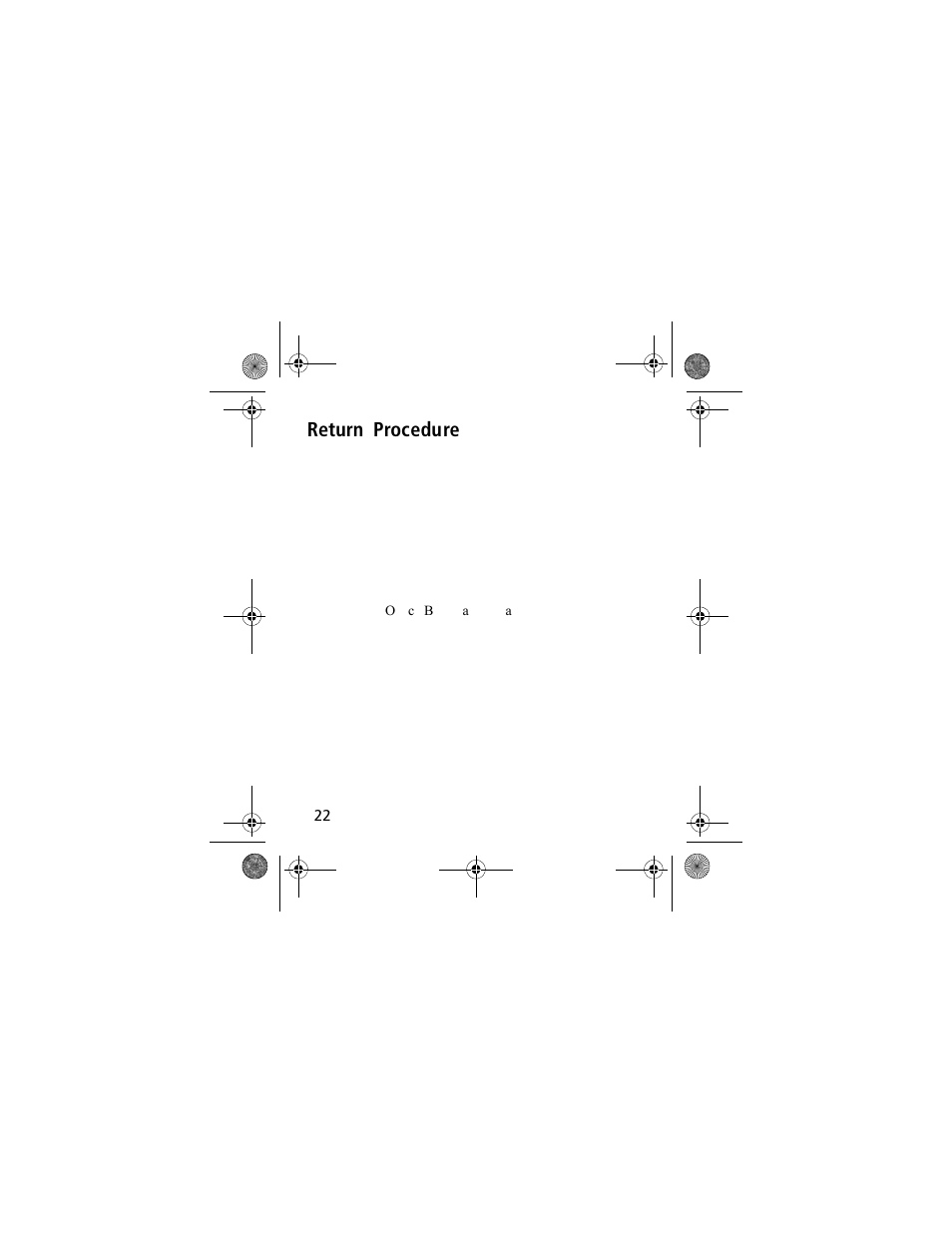 Return procedure | Power Bright XR750-12 User Manual | Page 23 / 23