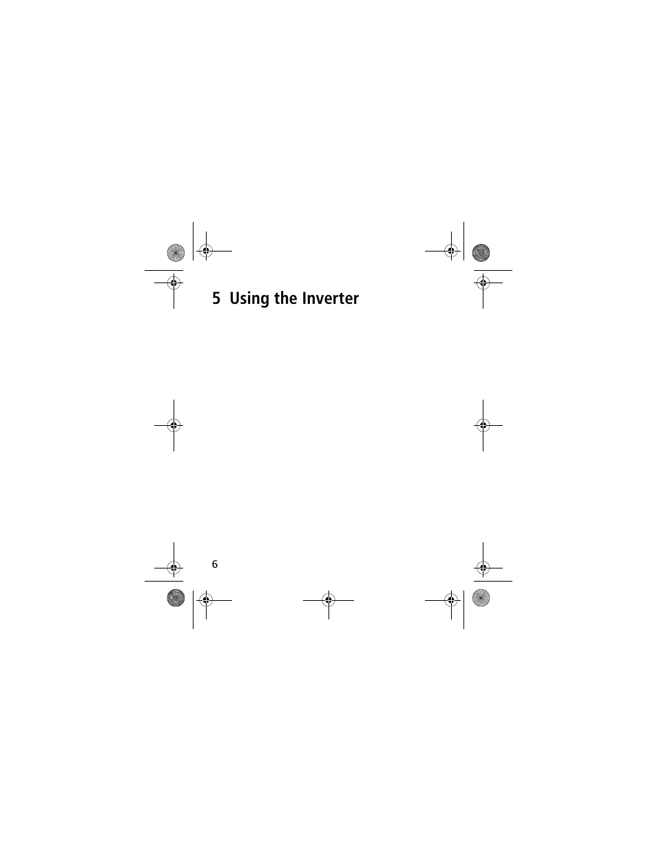 5 using the inverter | Power Bright XR750-12 User Manual | Page 8 / 23