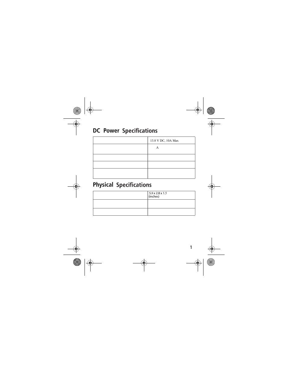 Dc power physical | Power Bright DX100-12 User Manual | Page 17 / 23