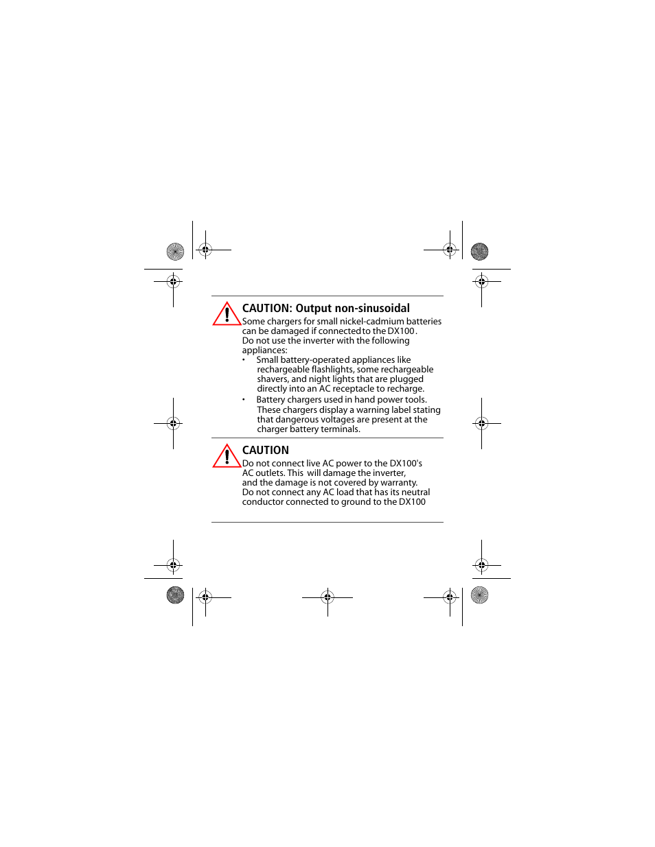 Power Bright DX100-12 User Manual | Page 5 / 23