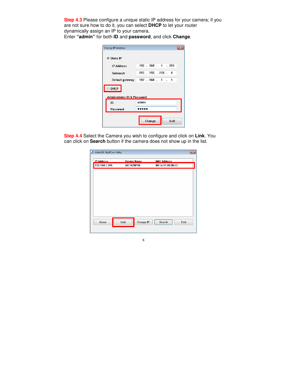 Airlink101 AIC1620POE User Manual | Page 9 / 16