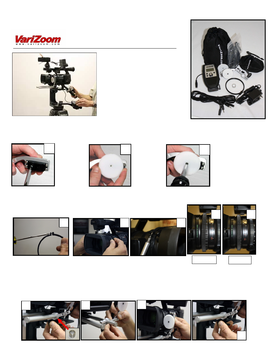 VariZoom VZEFC-U User Manual | 3 pages