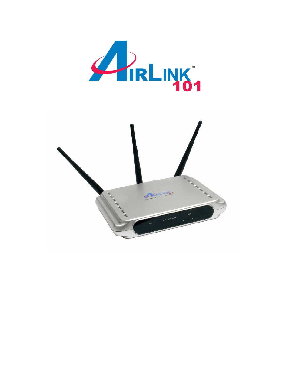Airlink101 AR525W User Manual | 42 pages