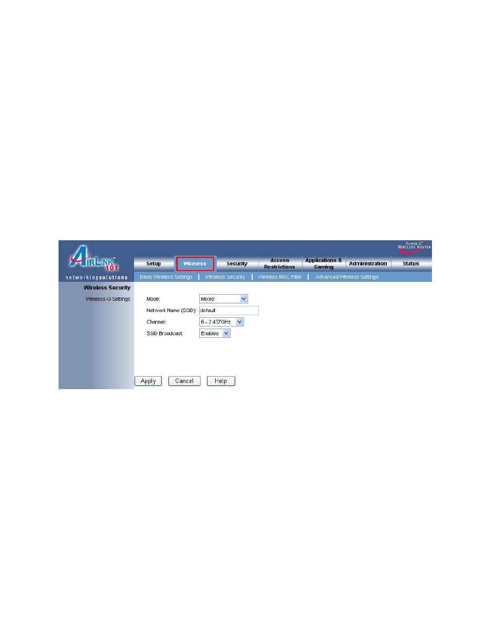 Connecting to the router wirelessly | Airlink101 AR525W User Manual | Page 11 / 42