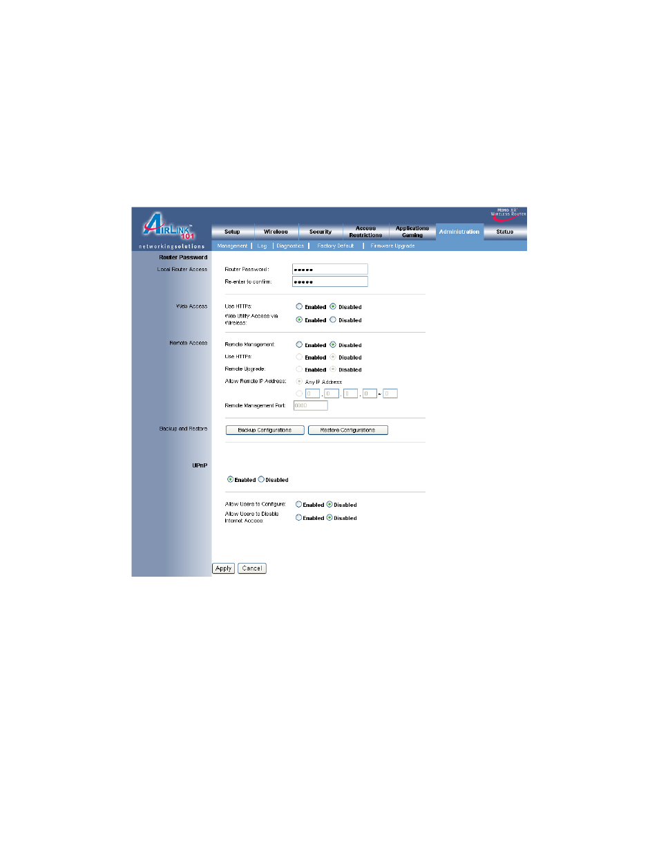 Airlink101 AR525W User Manual | Page 33 / 42