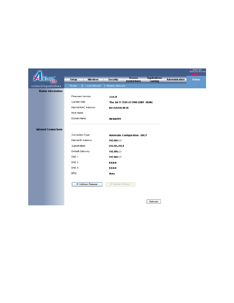 Airlink101 AR525W User Manual | Page 38 / 42