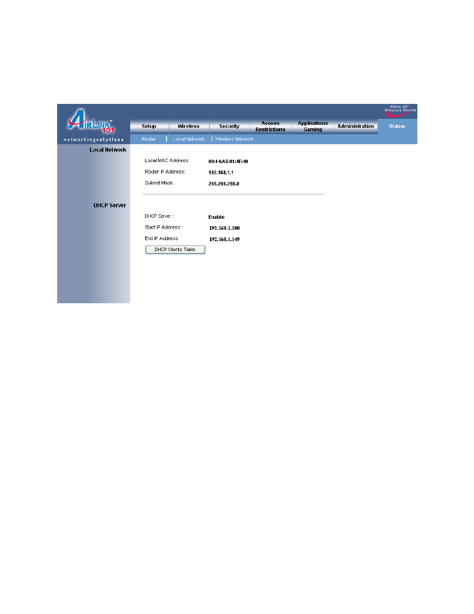 Airlink101 AR525W User Manual | Page 39 / 42