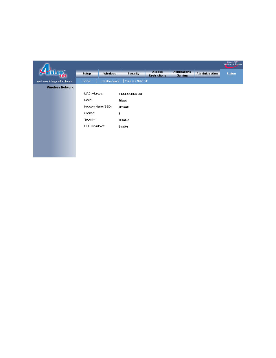 Airlink101 AR525W User Manual | Page 40 / 42