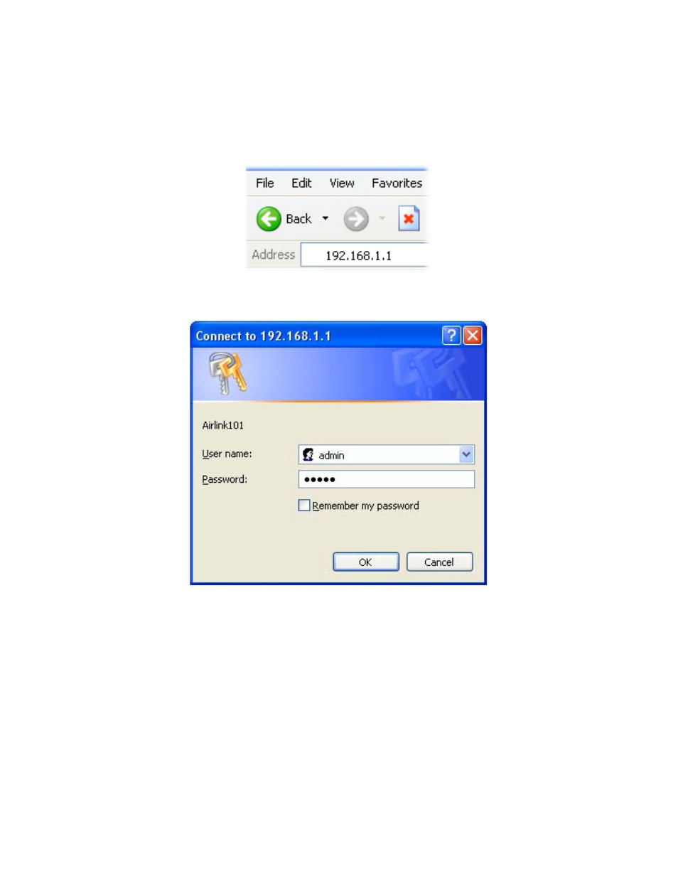 Configuring the router | Airlink101 AR525W User Manual | Page 8 / 42