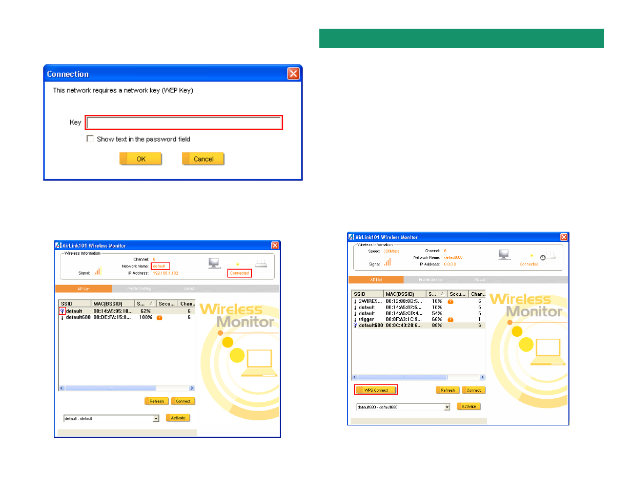 Wifi protected setup | Airlink101 AWLL6080 User Manual | Page 6 / 8