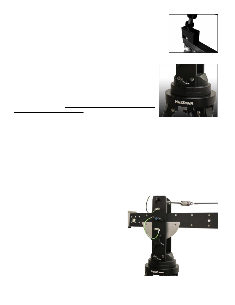 VariZoom VZSNAPCRANE9-100 User Manual | Page 3 / 6