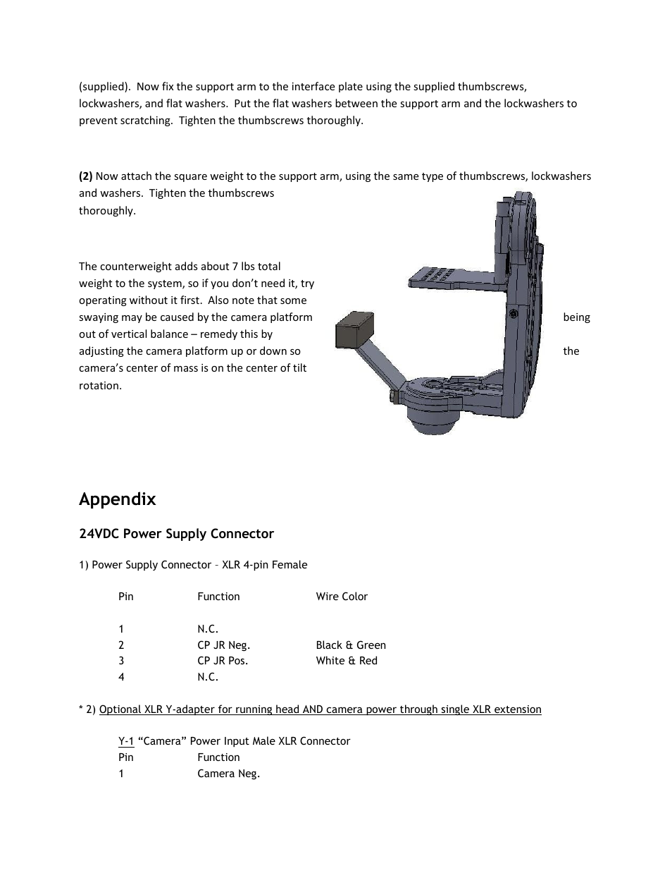 Appendix | VariZoom VZCINEMAPRO-JR-K5 User Manual | Page 11 / 16