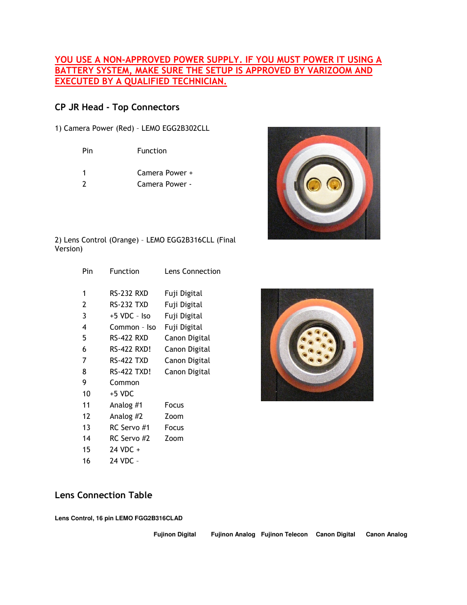 VariZoom VZCINEMAPRO-JR-K5 User Manual | Page 13 / 16