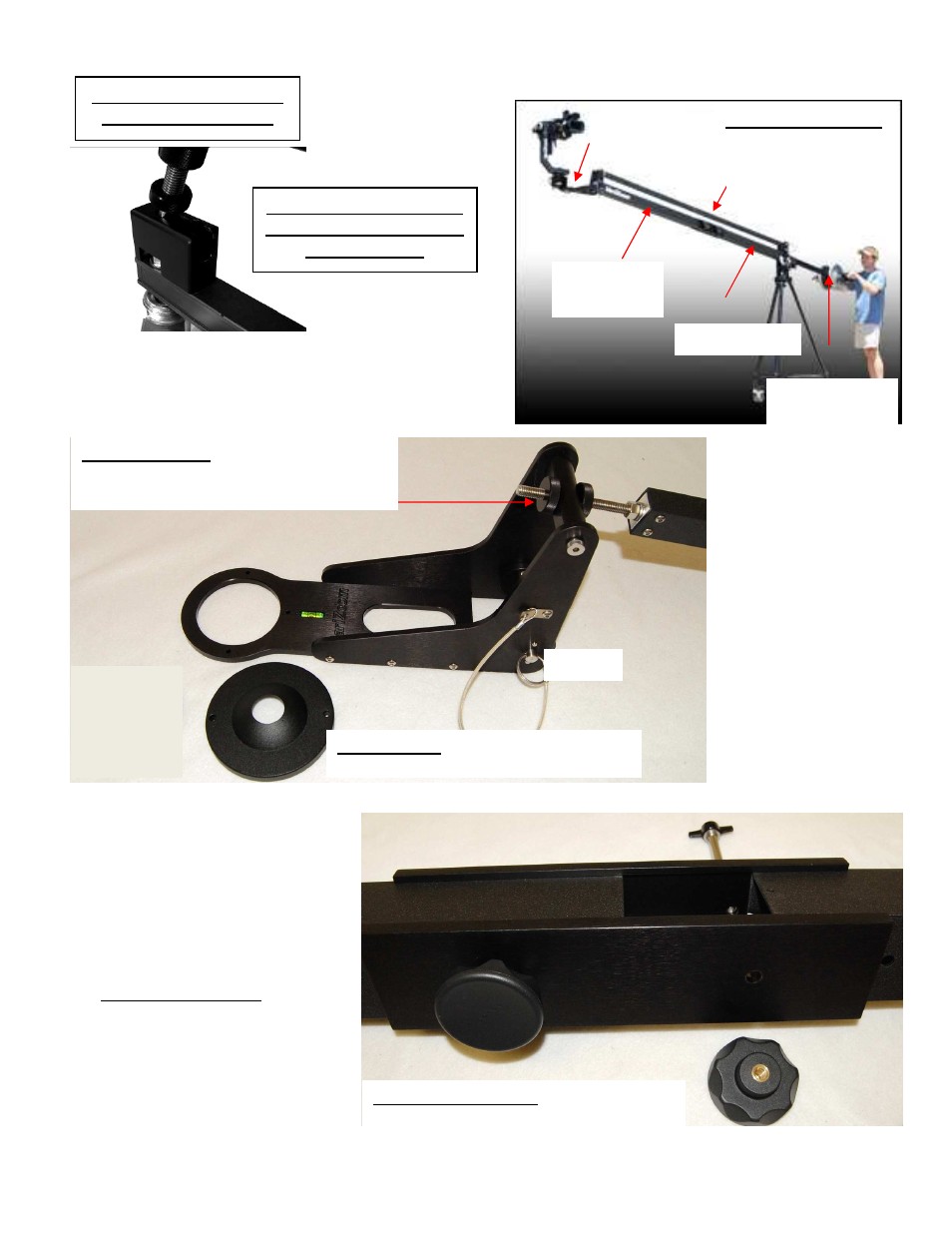 VariZoom VZQUICKJIB2KIT-100 User Manual | Page 2 / 3