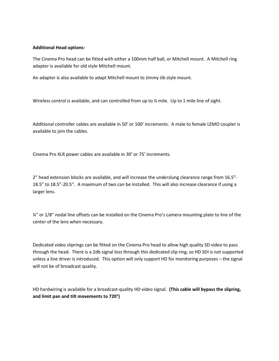 VariZoom VZCINEMAPRO-K4 User Manual | Page 10 / 19