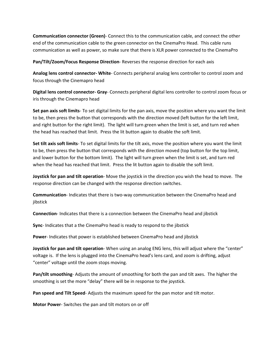 VariZoom VZCINEMAPRO-JR-K4 User Manual | Page 7 / 18