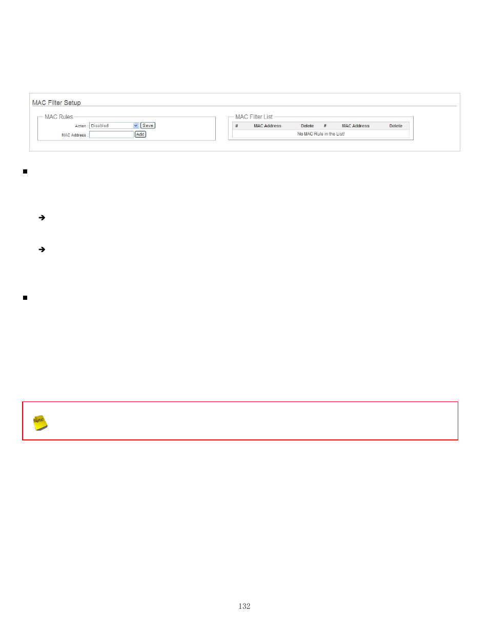 2 mac filter setup | Airlink101 APO1010 User Manual | Page 137 / 168